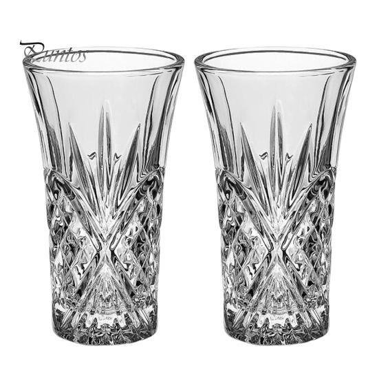 

1/2/4 шт. стопок 60 мл стаканы для текилы тяжелые стаканы для виски водки ликерные напитки эспрессо десерты ликерные стаканы для домашнего бара 2pcs