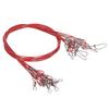 10Pcs 50cm Fishing Wire Rigs   S Anti Bite Fishing Line   S with Swivels Ine   S
