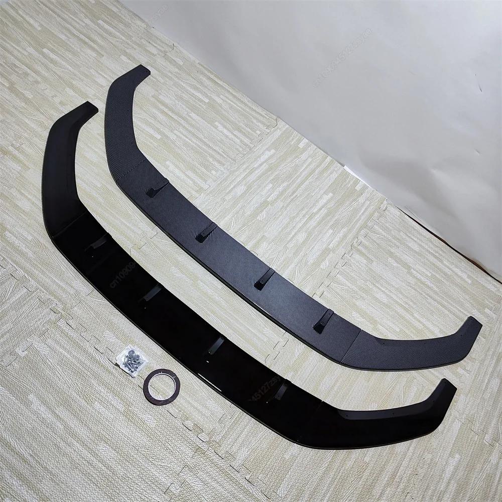 Car Front Bumper Lip Spoiler Splitter Diffuser Protector For VW Golf 7 7.5 MK7 MK7.5 GTI GTD R Rline 2013-2020 Body Kits Tuning