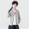 Duoduo Boys' Breathable UV Protection Hooded Jacket