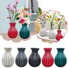 Imitation Ceramics Plastic Vase Creative Flower Arrangement Decoration