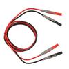 P1032 4mm Banana Plug Test Line Injection Molded Straight to Straight Multimeter Wire Cable