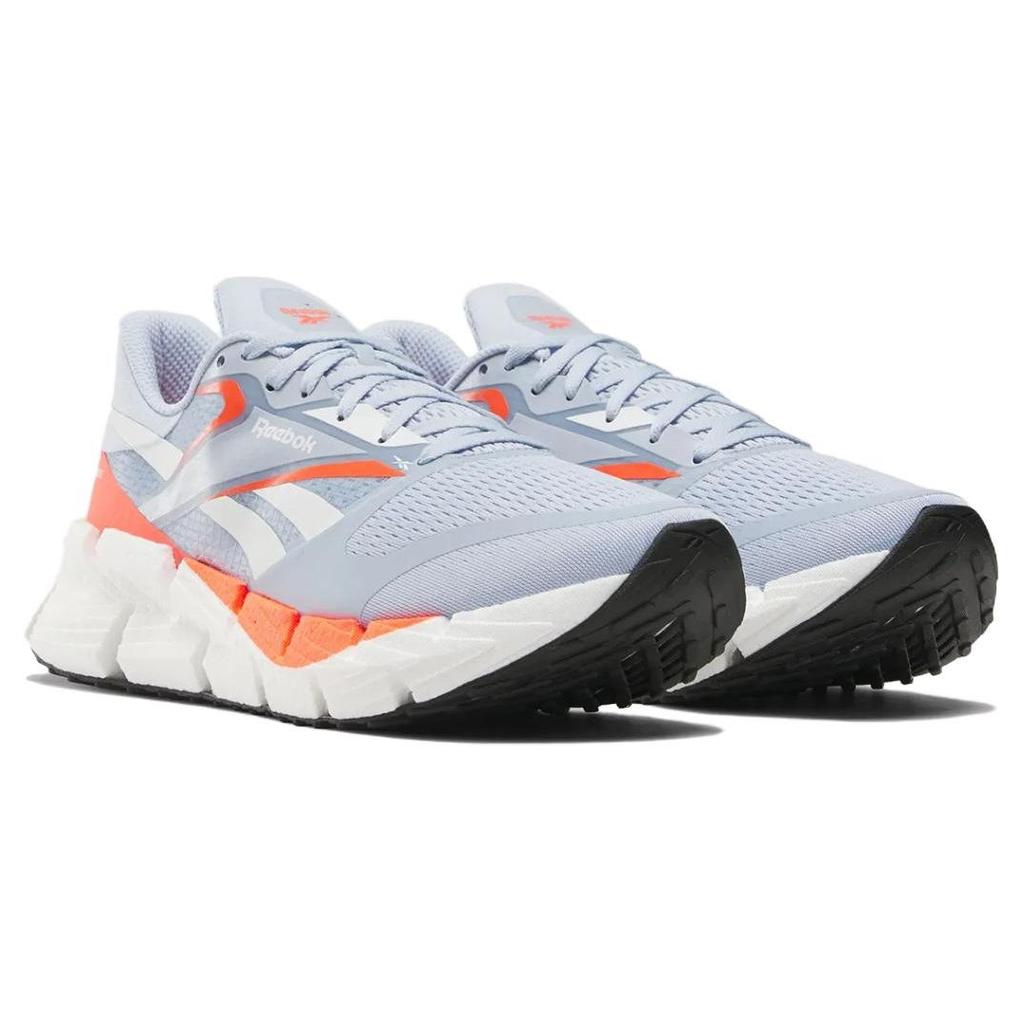 Reebok FloatZig 1 Pale Blue Orange Flare Men Sneakers Footwear-White 100206597