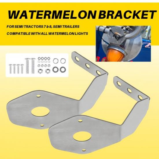 Watermelon LED Side Marker Light Under Glow + Mount Bracket Lamp For Ford F150