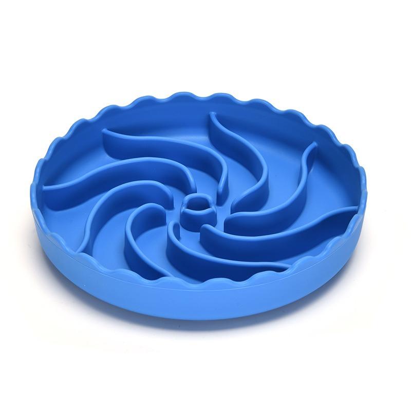 Dog Slow Eating Bowl Food-grade Silicone Pet Dog Bowl Large Dog Anti-choking Bowl