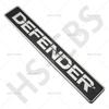 Aluminium Defender Auto Fronthaube Motor Logo Abzeichen Aufkleber Decals Heckklappe Emblem Heckklappe Aufkleber Auto Styling Zubehör