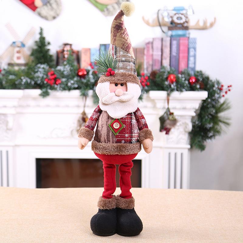 Christmas Dolls Innovative Elk Santa Snowman Decor Table Xmas Ornaments Merry Christmas Decorations 2025 New Year Gifts
