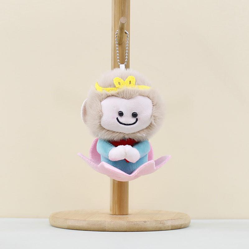 Wukong Sun Delightful Plush Toy Keychain Soft And Cuddly Monkey Accessory Bag