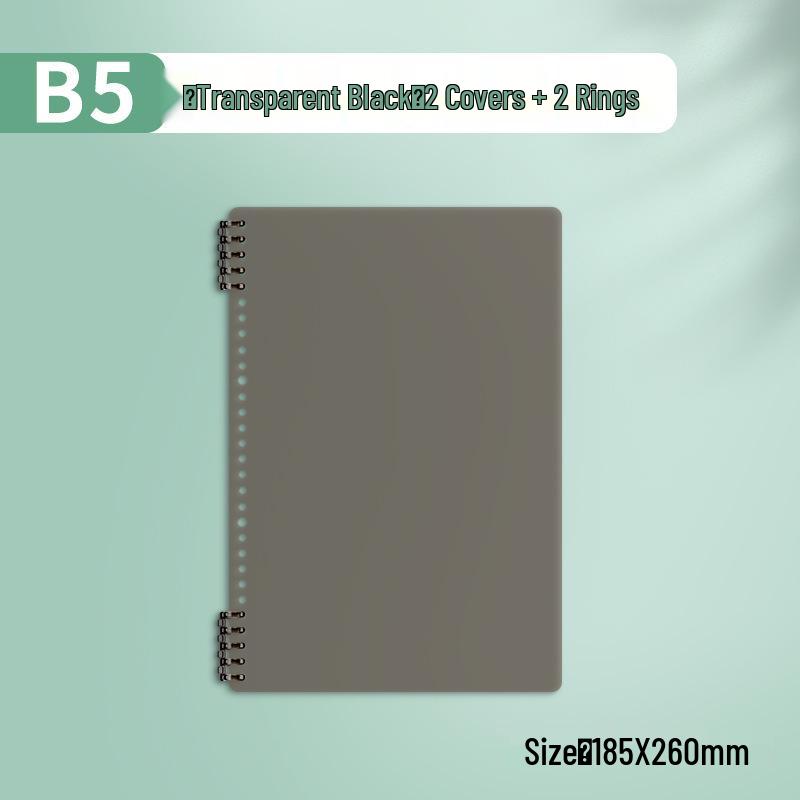 B5 Loose-Leaf Durable Notebook: Thick, Comfortable, Perfect for Students