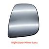 Right Door Mirror Lens For Peugeot PARTNER 2013 Car Rearview Accessory Styling Upgrade Plated Exterior ABS Plastic Decoration