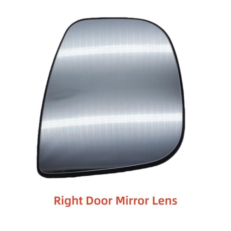 Right Door Mirror Lens For Peugeot PARTNER 2013 Car Rearview Accessory Styling Upgrade Plated Exterior ABS Plastic Decoration