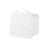 Flip-top Sanitary Pad Storage Box Plastic Wall Organizer Box Cosmetics Cotton Storage Box  Vanity