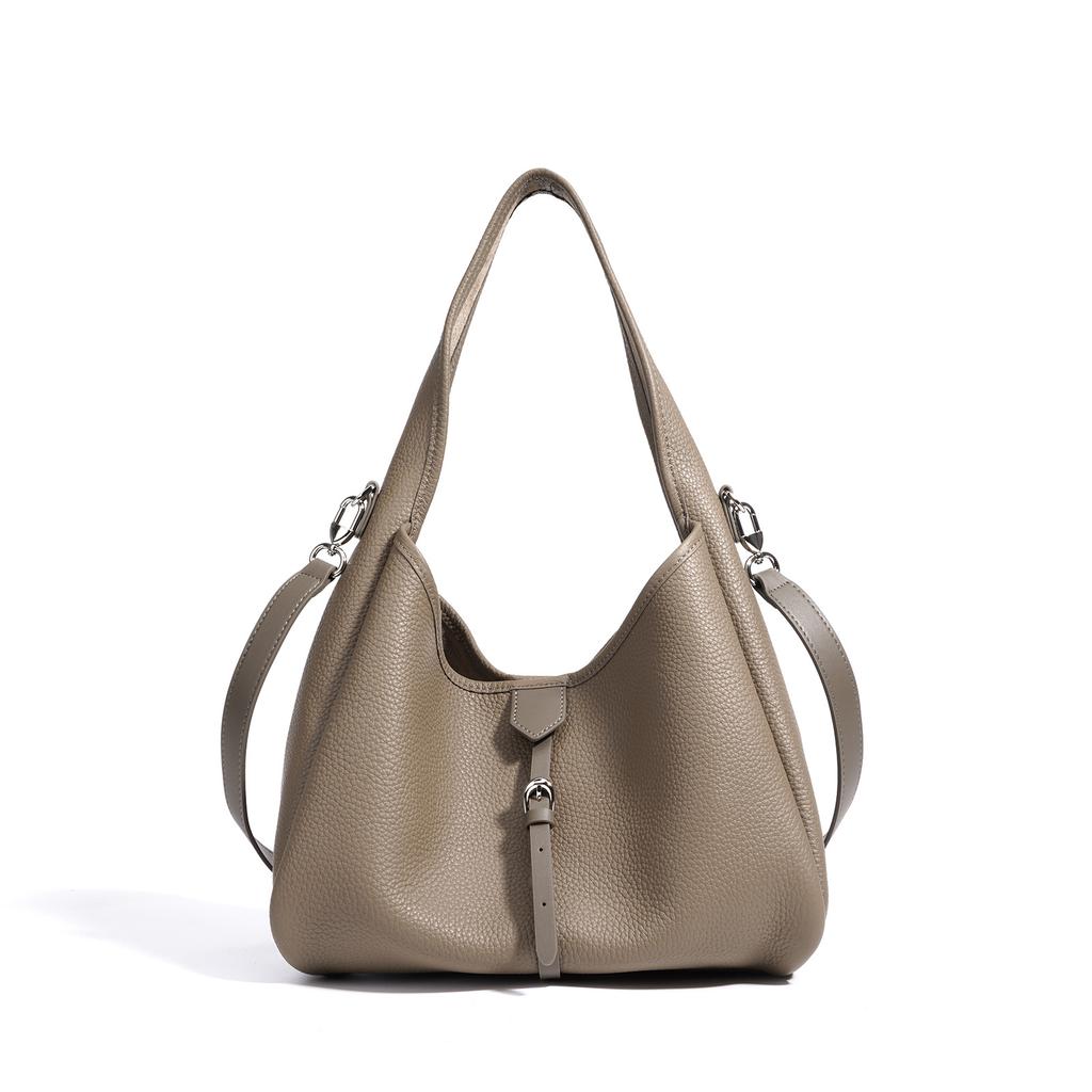 Autumn and Winter Fashion Simple Shoulder Crossbody Portable Lady Classic Versatile Bucket