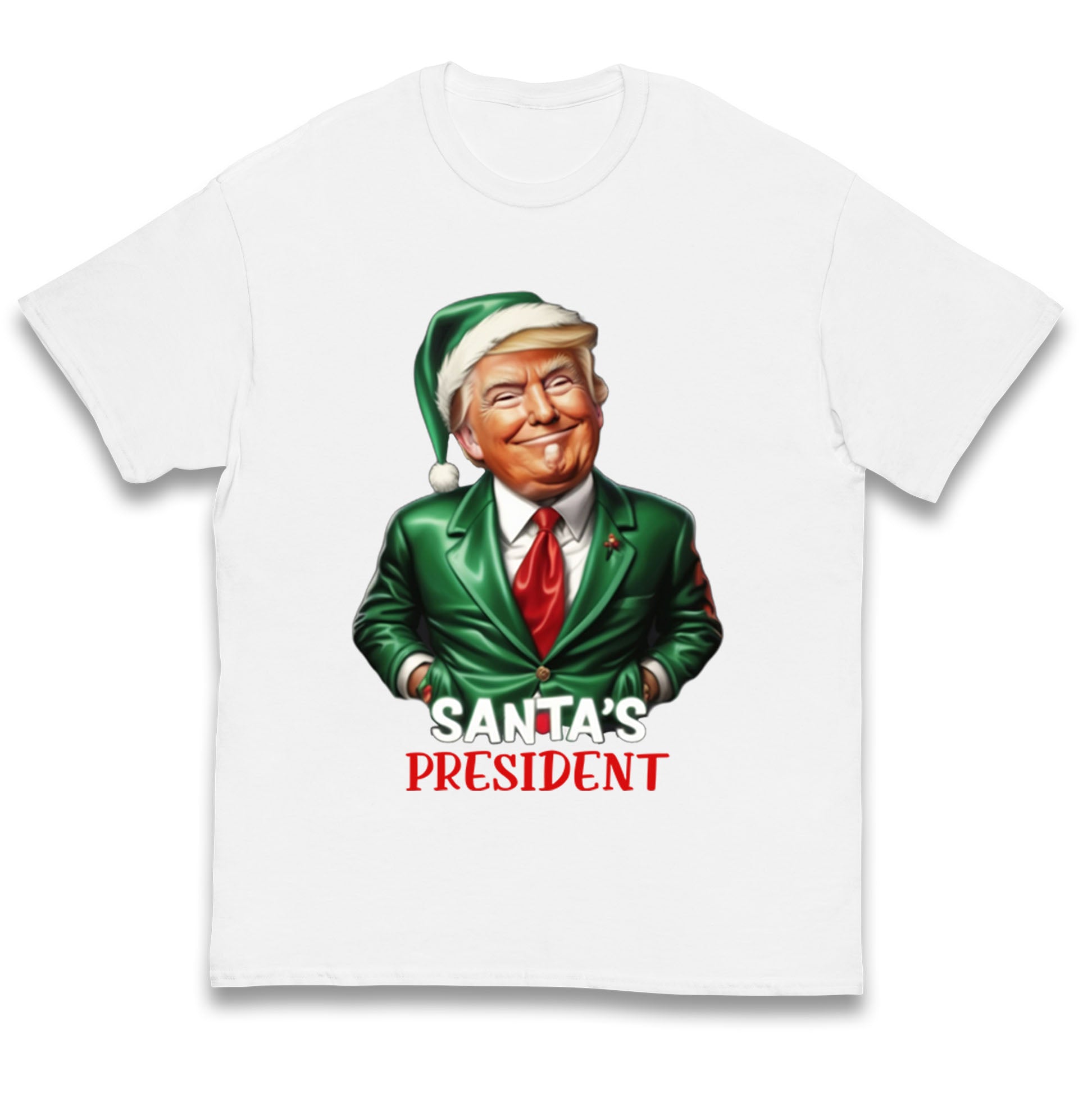Donald Trump Christmas Kids T Shirt 100