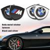 1/2PCS Car Shield Body Trunk Stickers 3D Metal Emblem Decal Auto Accessories For Performance F10 F20 F30 F40 E92 E91 G20 G30