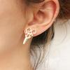 2020 New Hot Retro Fashion Personality Earrings Female Small Scissors Hot Zirconwholesale Gift