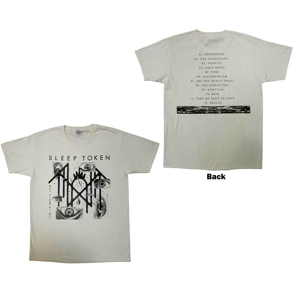 Sleep Token Unisex Tshirt Eyes (Xlarge) S