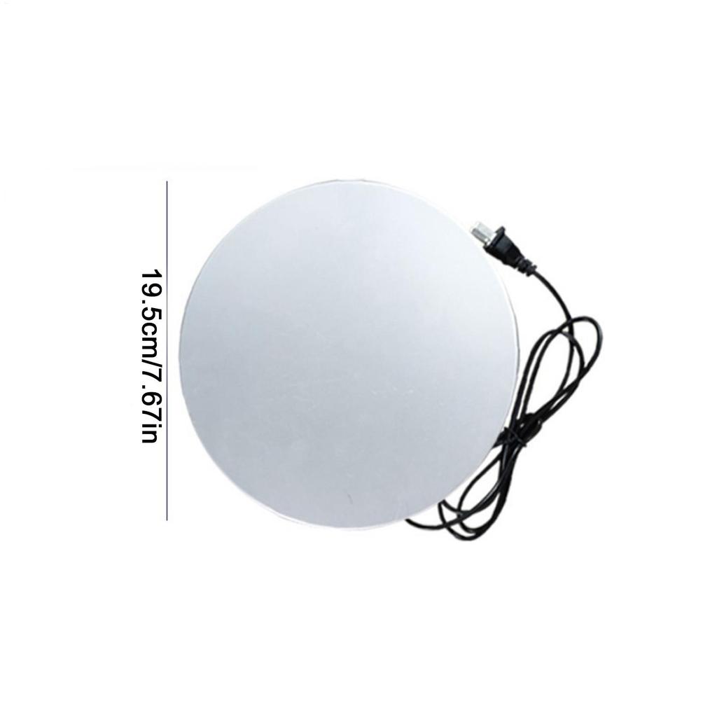 Poultry Waterers Drinker Heated Base Poultry Water Heater Warmer Base with Thermostat for Winter Chicken Coop