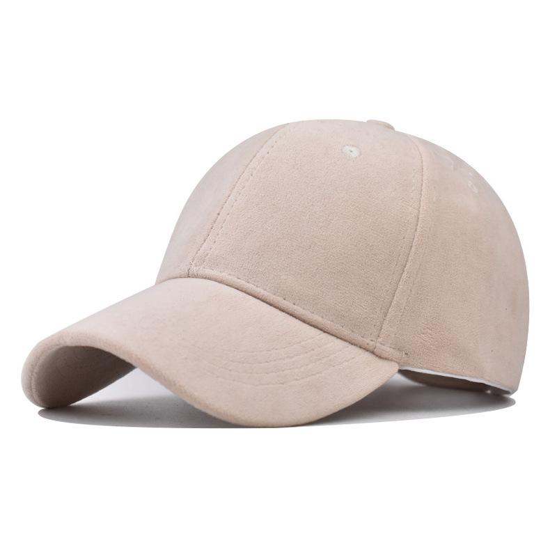 Casual Baseball Cap for Women and Men Fashion Suede Hat Autumn Outdoor Street Sun Caps Snapback Hip Hop Hat Unisex Wholesale Hat