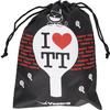 YASAKA Table Tennis Cat Laundry Bag Red H27 Bag, 4, (20)