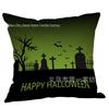 Stylish Halloween Sofa Throw Pillow Cover with Creative Backrest Design
