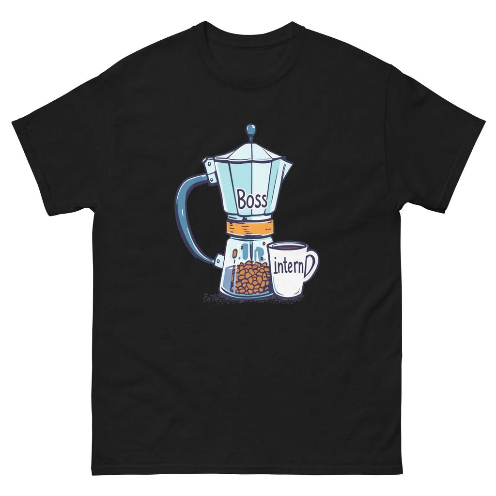 Boss Coffee Intern Mug Funny Work From Home T-Shirt