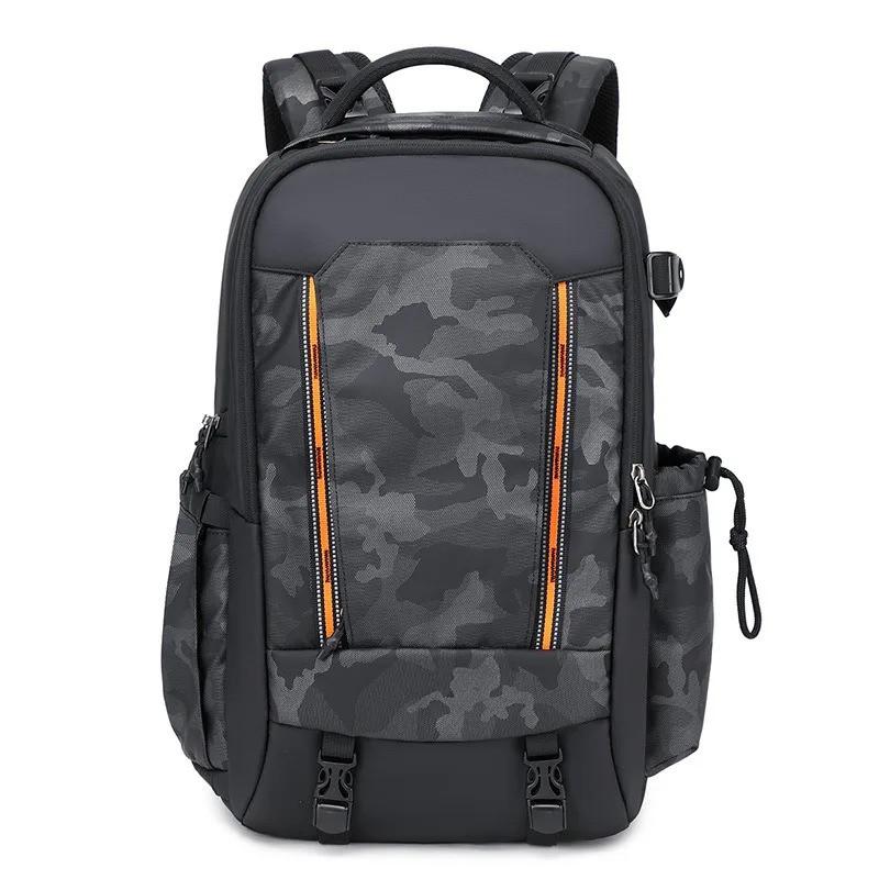 Camera Backpack Outdoor Large Capacity Professional Photography Bag Drone Backpack Canvas SLR Camera Bag Outdoor Upper And Lower Compartment