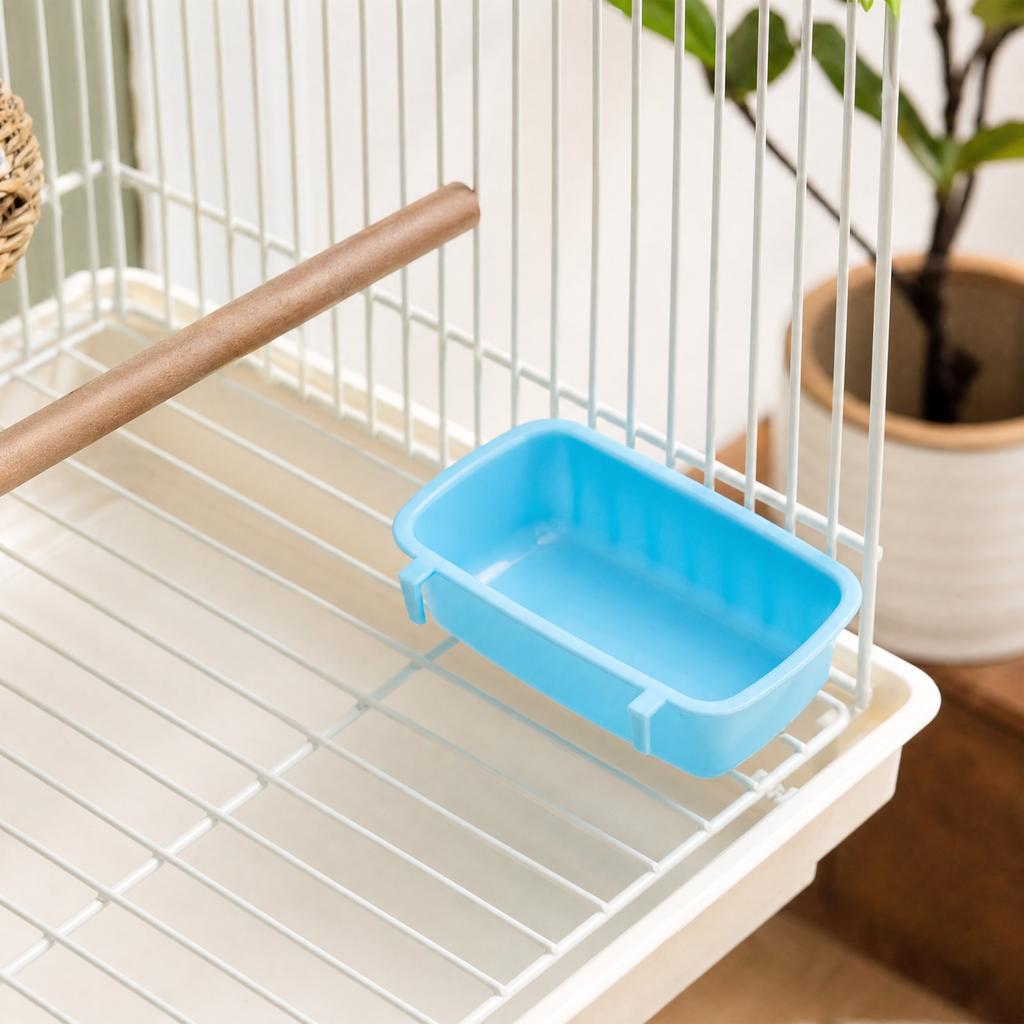 Hanging Plastic Small Pet Feeder Bowl for Bird and Small Animals