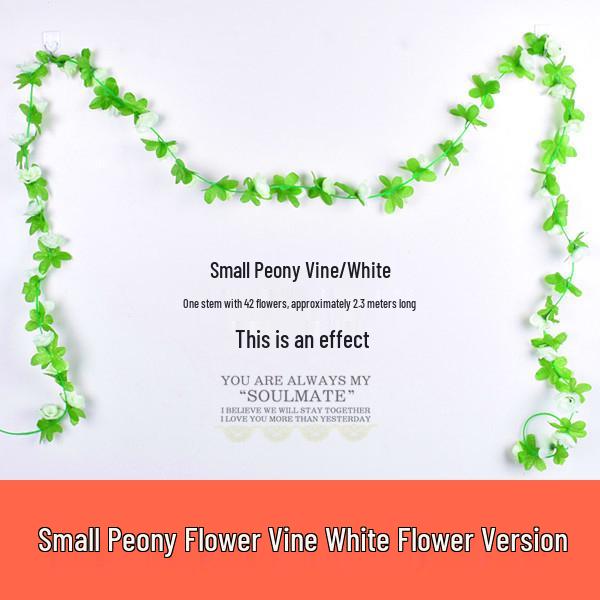 

Artificial Rose Garland for Wall Hanging and Indoor Decor