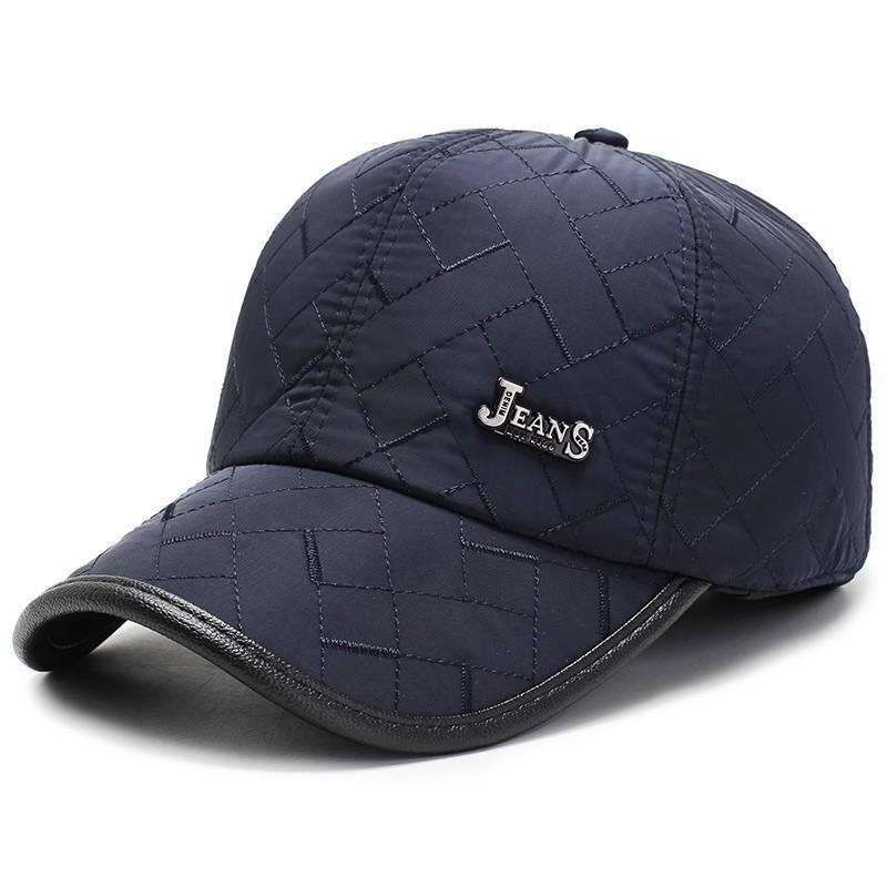 Baseball Jeans Letter Cap Peaked Caps Man Ear Protection Hat Casual Fashion