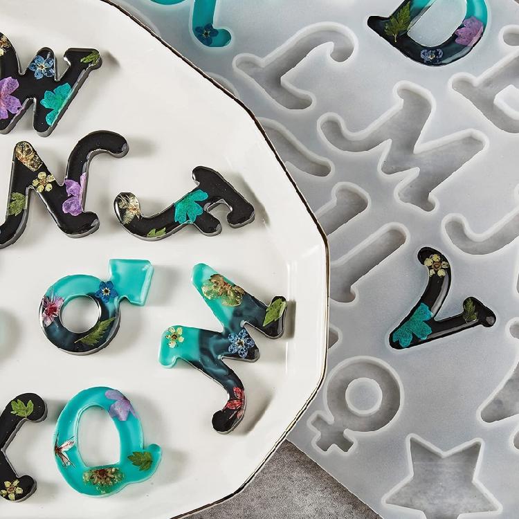 Alphabet Letter Keychain Molds Keychain Jewelry Making Tool Hand Drill,Jump Ring