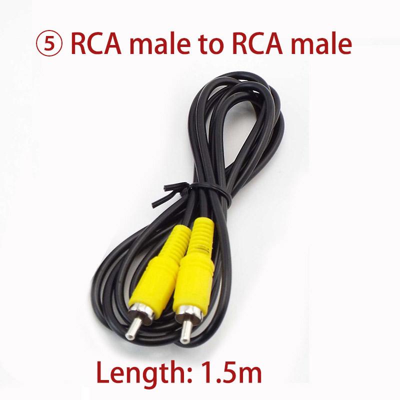 

Роз єм M/MM/F RCA Аудіокабелі Відеокабель Подовжувач Шнур Штекер Штекер male to male 1.5M