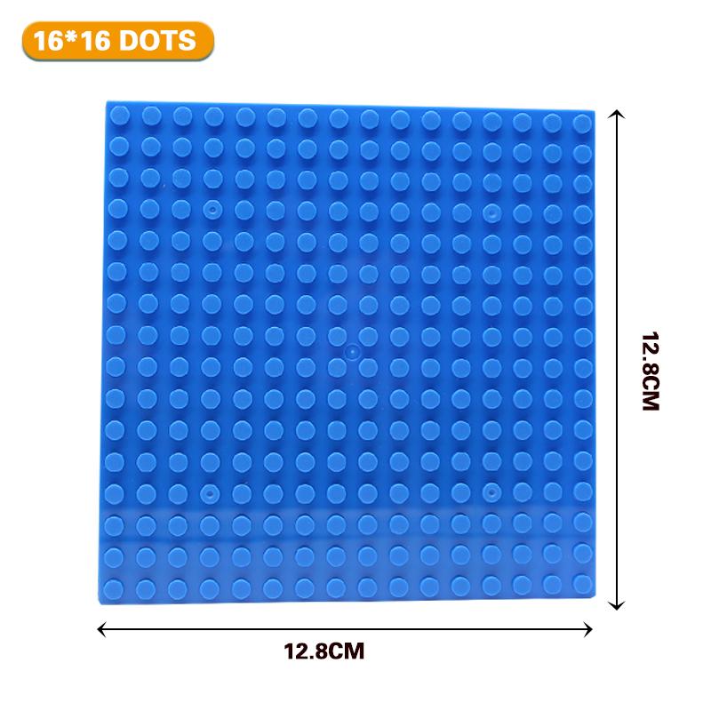 32x32 32x16 Dots Classic Base Plates MOC DIY Plastic Bricks Baseplates City Dimensions Building Blocks Figures Construction Toys