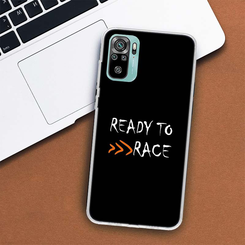 Ready To Race Phone Case For Xiaomi Redmi Note 10 Pro Max 10S 9 9S 9T 8 8T 11T 11S 11 5G 11E 7 6 5 4X Coque Cover