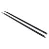 2pcs Front Door Window Belt Weatherstrip For DODGE CHALLENGER 2008-2017