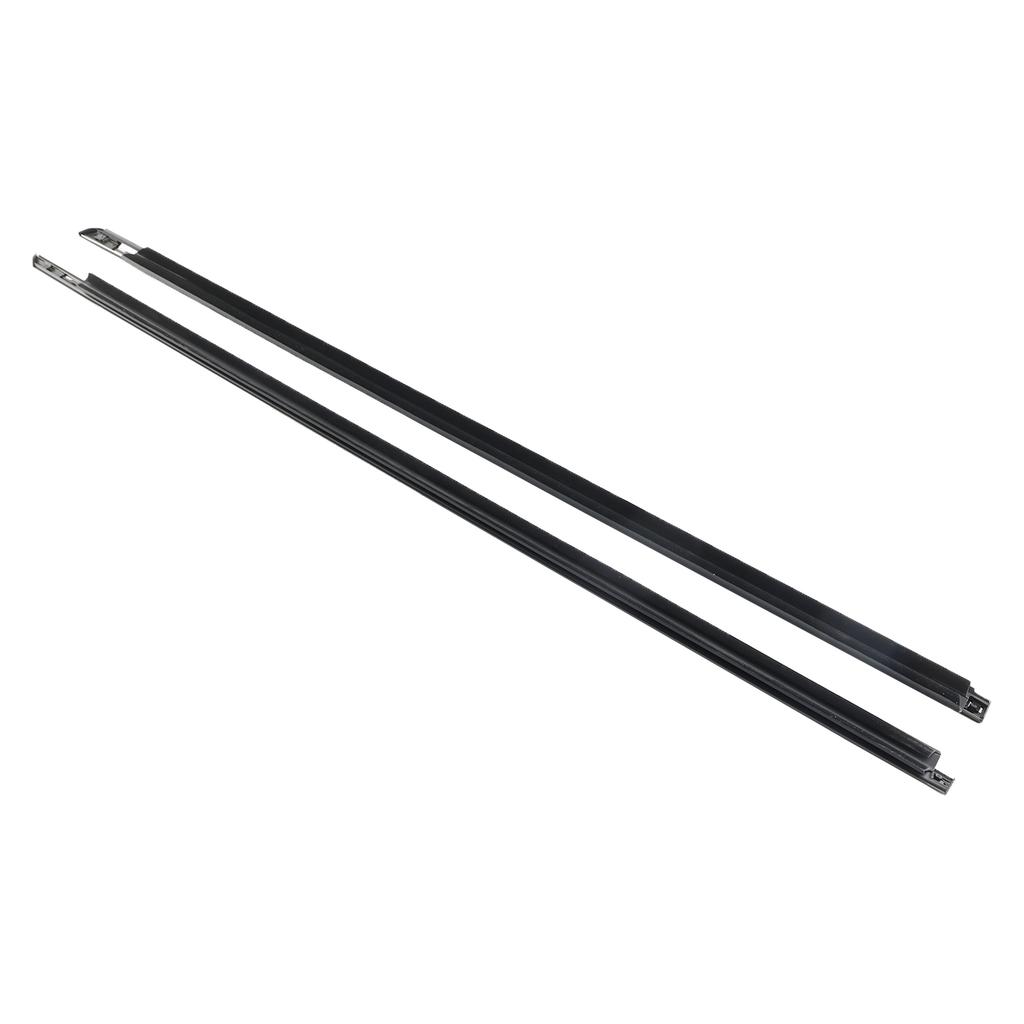 2pcs Front Door Window Belt Weatherstrip For DODGE CHALLENGER 2008-2017