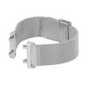 Mesh Watch Band Professional Stylish Simple Polished Adjustable Metal Watch Strap with Buckle for