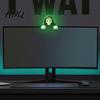 Unique Desktop Figurine Computer Monitor Skull Figurine 3D Printed Luminous Display Decor with Hooded Grim Reaper Design Halloween Horror