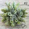 1 Pcs 30 Heads Artificial Small Pineapple Plastic Tree Leaves Flores Flowers DIY Wedding Home Decoration Plant Green Leaf
