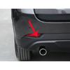 For Mazda CX-5   Car Accessories ABS Chrome Rear Reflector Fog Light Lamp Cover Trim Bezel Frame Styling Garnish