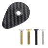 Carbon Fiber Screw On Top Cover Sturdy Stem Cap with Screw for F12 Handlebar