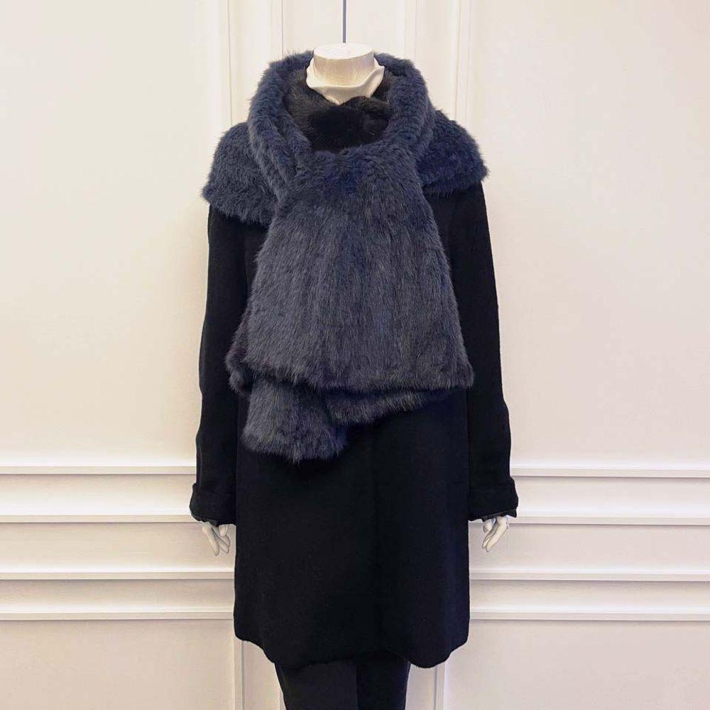 Polari Shoulder Mink Muffler L34SM01