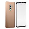 Phone Rear Back Glass Cover Front Screen Glass Lens Replacement Set for Samsung S9+ G965(Gold )