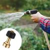 M22-14Mm X 3/4 Inch Garden Hose Adaptor High Pressure Brass Garden Hose Connector Quick Connect Pressure Washer Connector
