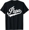 Papa Retro Style Father’s Day Gift for Funny Papa Grandpa T-Shirt