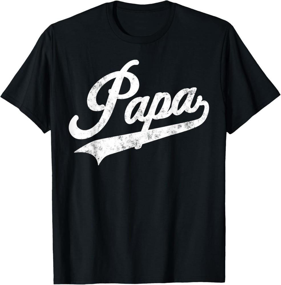 Papa Retro Style Father’s day gift for Funny Papa Grandpa T-Shirt