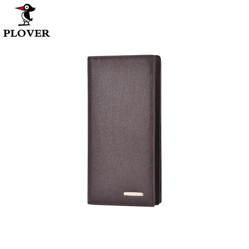 PLOVER Men s Business Long Leather Wallet