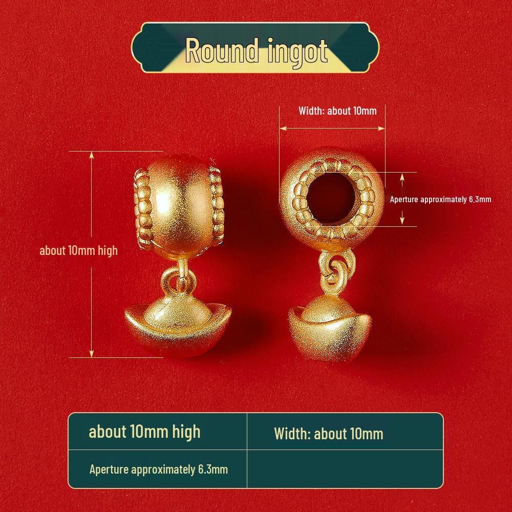 Vergoldetes antikes Schmuckset: Halskette, Armbänder & Perlenanhänger - Nicht verblassendes DIY-Zubehör