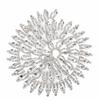 Rhinestone Trim 1yd Long Fadeless Elegant Exquisite Tassel Design Wide Application Rhinestone FringeWhite Rhinestone On