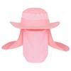 Fishing Flap Caps Men Women Sun Protection Summer Quick-drying Hat Outdoor Face Wide Brim Bucket Hat For Fishing Climbing